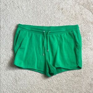 ASOS Green Athletic Shorts with Adjustable Waist